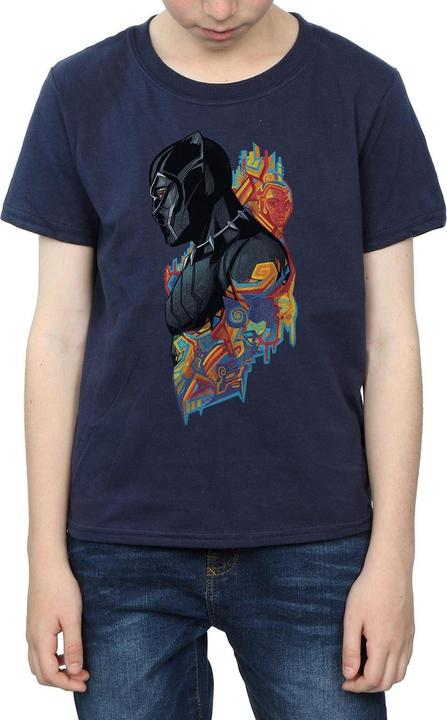 Produktbild Jungen Black Panther Profil TShirt (152, 158)