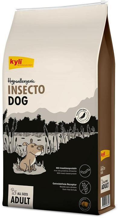 Kyli Trockenfutter Hypoallergenic InsectoDog 12 kg (Adult, 12000 g)