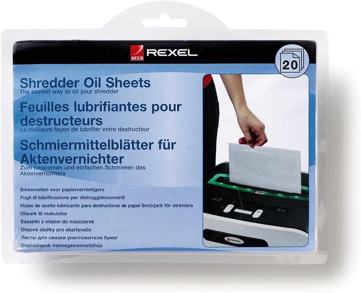 Immagine prodotto Rexel 20 Stück Ölblätter für Aktenvernichter