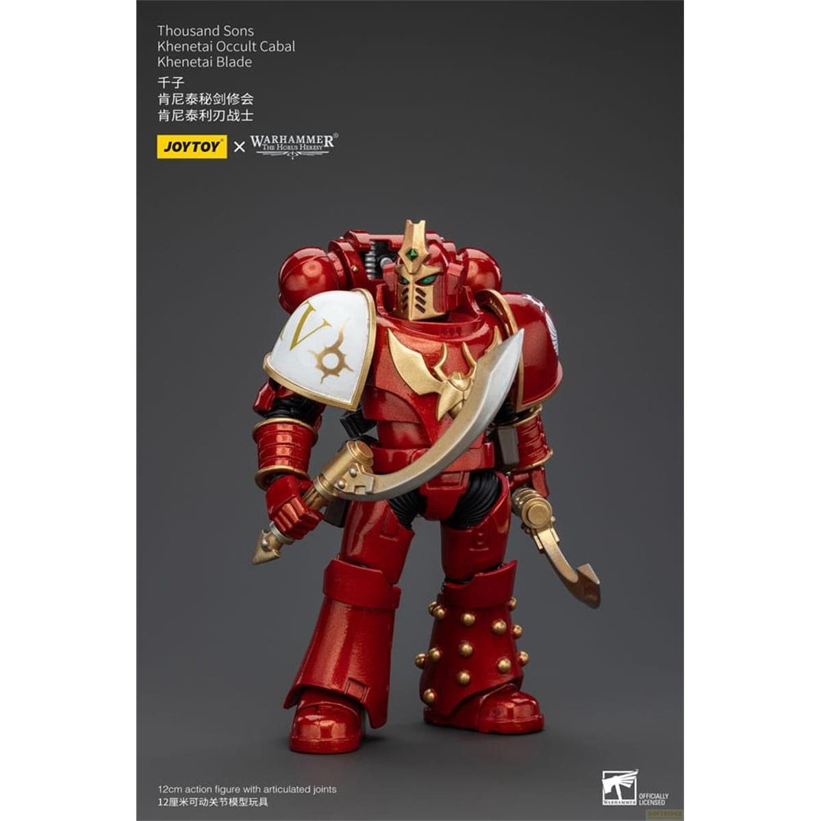 Thumbnail - Joy Toy Warhammer The Horus Heresy Actionfigur 1/18 Thousand Sons Khenetai Occult Cabal Khenetai Blade 12 cm