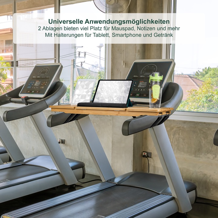Actual product image Relaxdays Treadmill desk stand