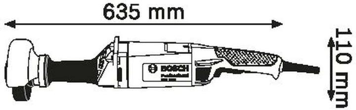 Actual product image Bosch Professional GGS 8 SH Straight grinder (Straight grinder, 1200 W)