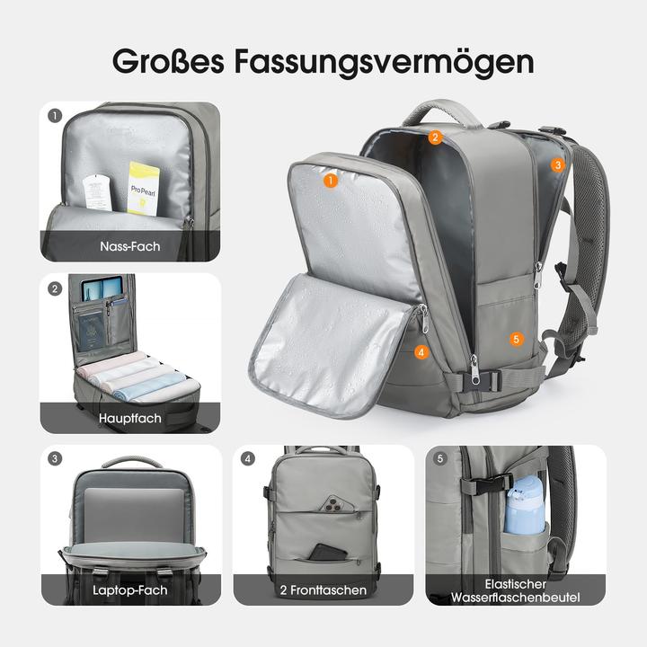 Produktbild Only-Bags.Store Handgepäck Rucksack Travel Backpack