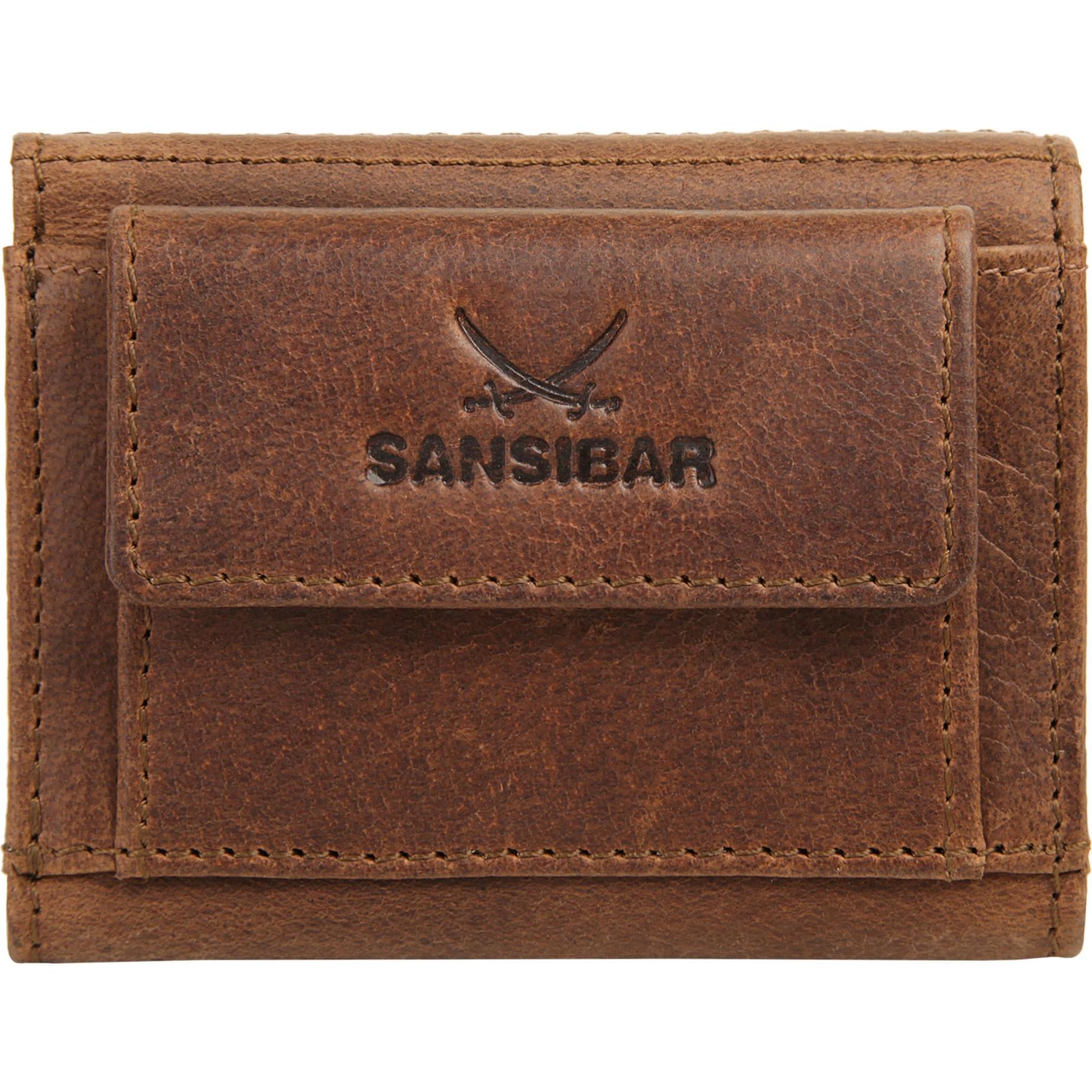 Sansibar, Portemonnaie, Geldbörse, Braun