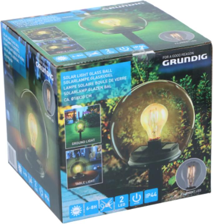 Produktbild Grundig Solar Light glass ball d18x33c (IP44)