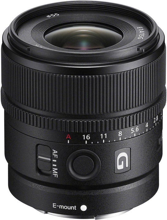 Produktbild Sony E 15mm f/1.4 G (Sony E, APS-C / DX)