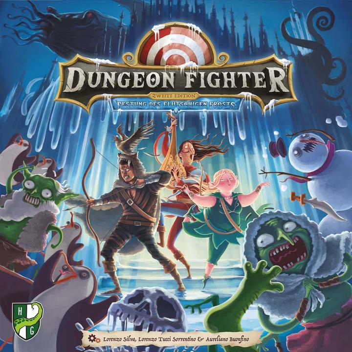 Actual product image Horrible Guild HR044 - Dungeon Fighter: Castle of frightening Frosts, 1-6 players, 10 years (DE Edition) (German, 1 - 6 Players)