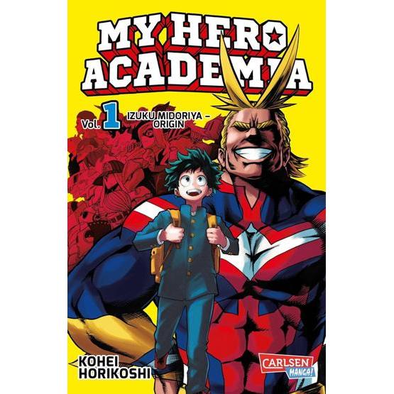 My Hero Academia, Band 1, Belletristik von Kohei Horikoshi