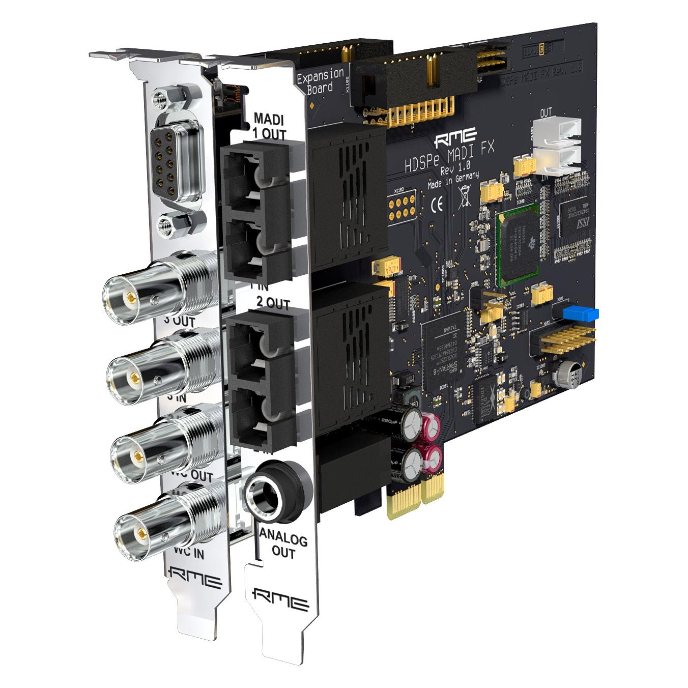 Rme Audio Hdspe Madi Fx (Pci-Express), Audio Interface, Schwarz