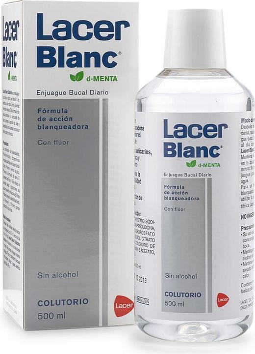 Immagine prodotto Lacer Blanc Collutorio alla menta 500ml (500 ml, Collutorio)