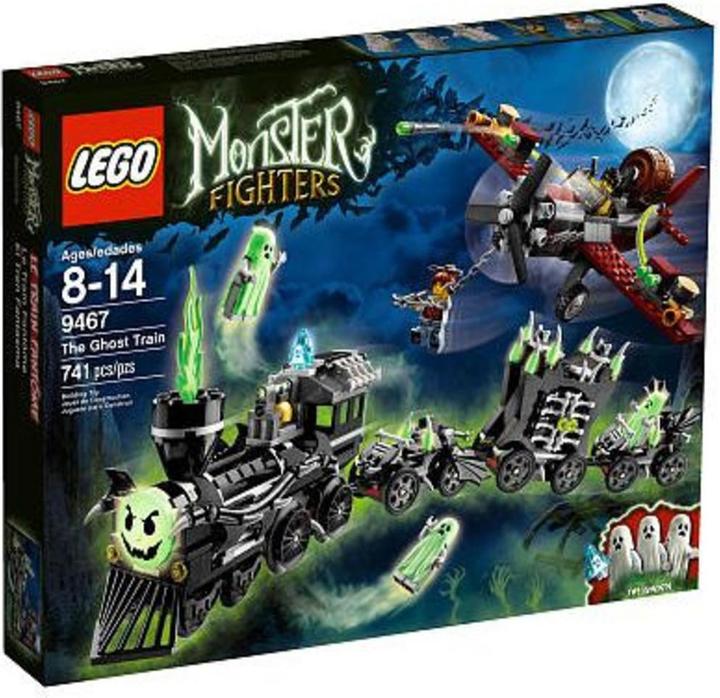 Actual product image LEGO Monster Fighters ghost train (9467)
