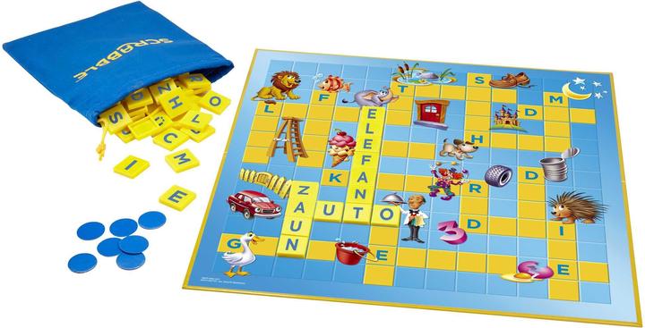 Actual product image Mattel Games Scrabble Junior (German)