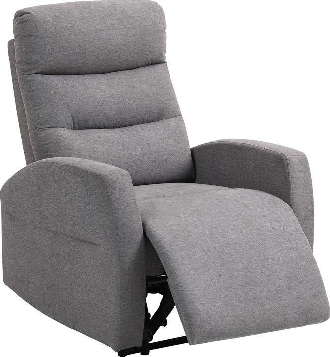 Image du produit Homcom Relaxsessel mit Liegefunktion Polyester Dunkelgrau