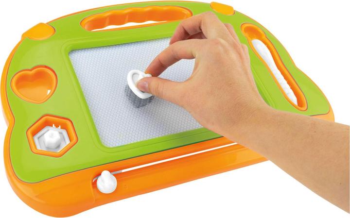 Actual product image Toi-Toys Creativity Magnetic drawing board Dino with pen and shapes