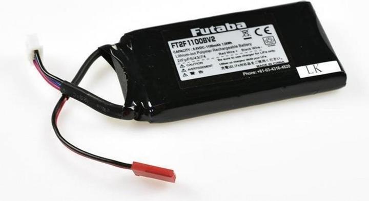 Futaba Battery LiFe 1100mAh 6.6V (6.60 V, 1100 mAh)