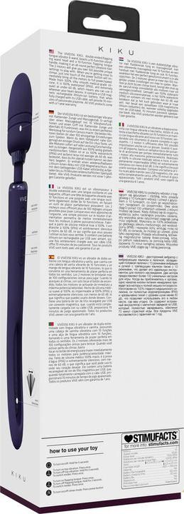 Produktbild Shots Kiku - Rechargeable Double Ended Wand with Innovative G-Spot Flapping Stimulator