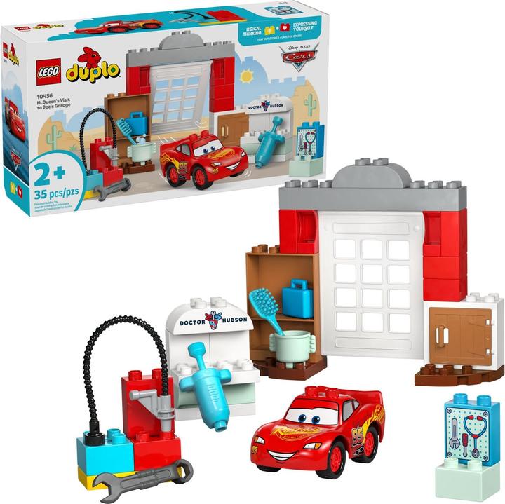 Actual product image LEGO Blitz McQueen trifft Freunde – Rennspass fuer die Kleinsten - 10456 NEU! Teile 35x (10456)