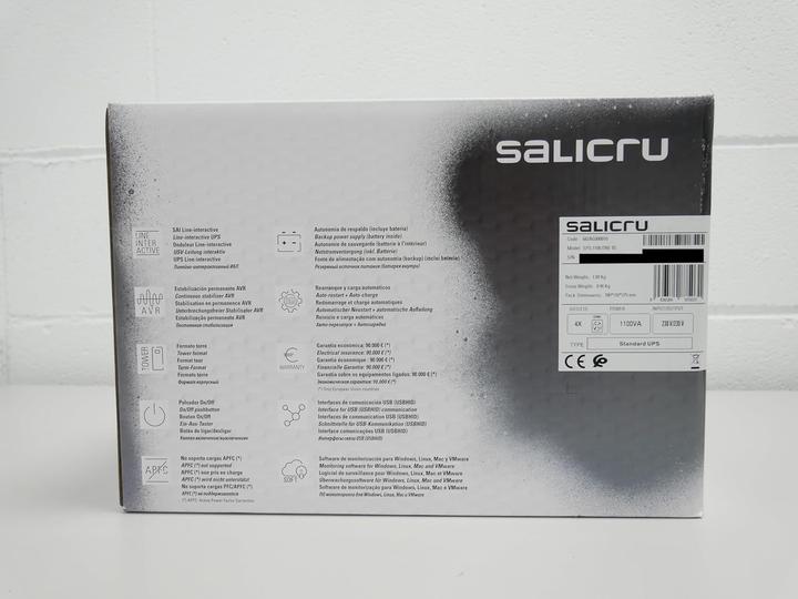 Image du produit Salicru SPS 1100 ONE BL (1100 VA, 600 W, Line-interactive Onduleur)