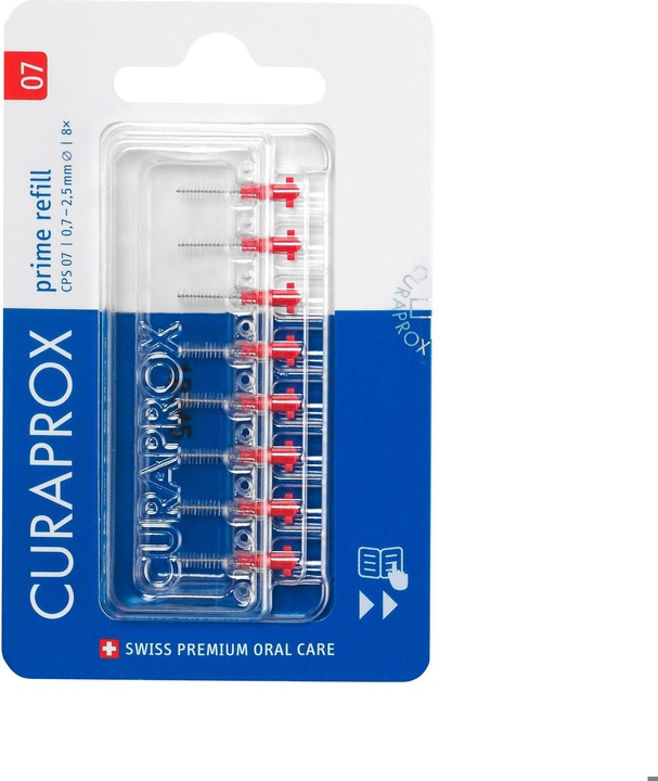 Image du produit Curaprox CPS 07 Prime Refill (8 x, 2.50 mm)