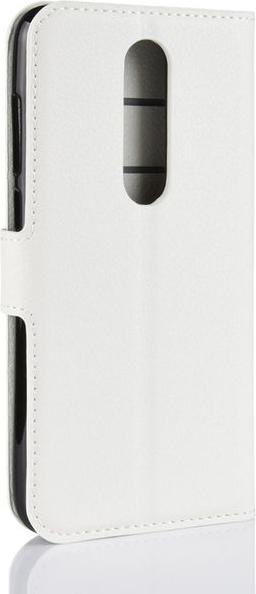 Actual product image MU Classic Litchi Leather Bookcover Series (Nokia 5.1 Plus)