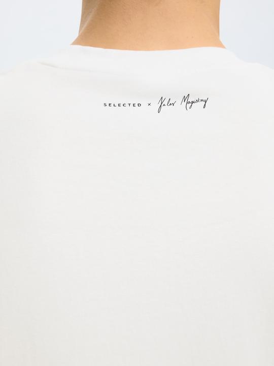 Produktbild Selected Print T-Shirt mit Rundhalsausschnitt (M)