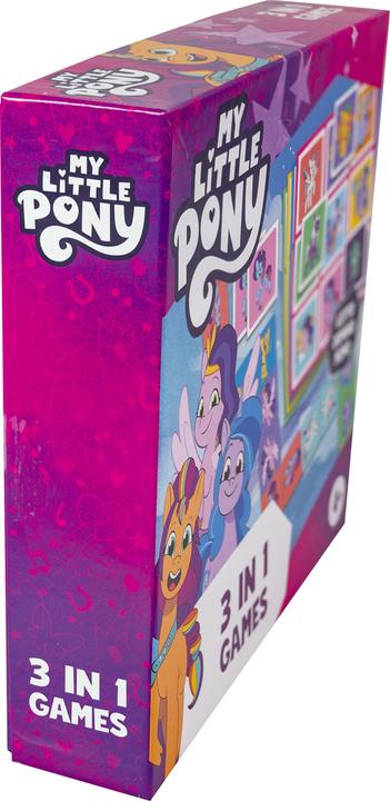 Productafbeelding Selecta Spielzeug My Little Pony 3in1 Memo Lotto Domino (Zweeds, Engels, Frans, Noors, Duits, Deens, Pools, Fins)