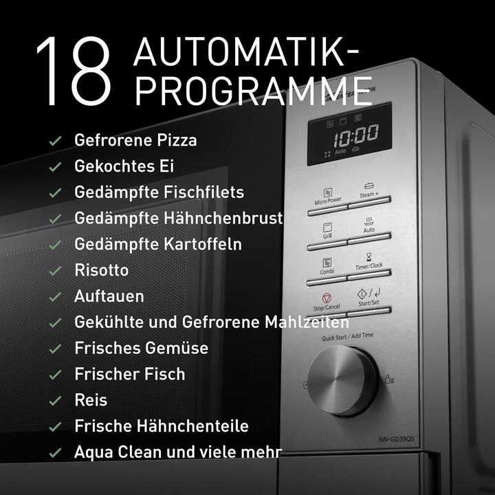 Actual product image Panasonic NN-GD39QSEPG (29 l)