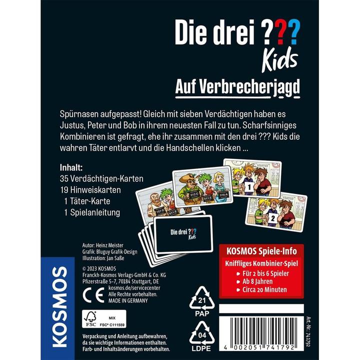 Produktbild Kosmos Die drei??? (Deutsch, 2 - 6 Spieler)