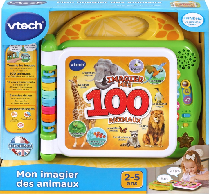 Image du produit VTech Mon imagier des animaux bilingue (Français)