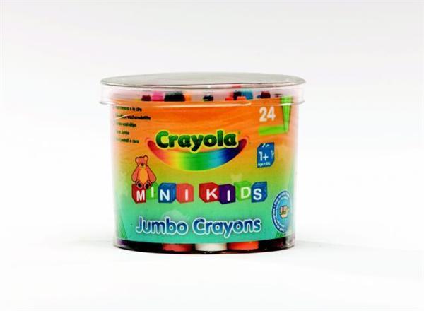 Image du produit Crayola Mini Kids - Crayons de cire Dick (Multi, 24 x)