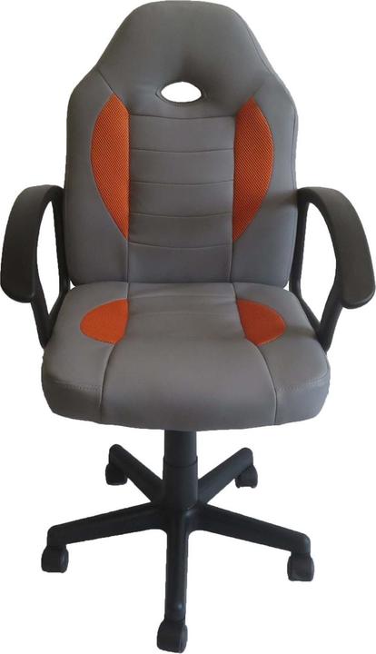 Produktbild HTI-Living Schreibtischstuhl höhenverstellbar Daytona Junior Grau-Orange