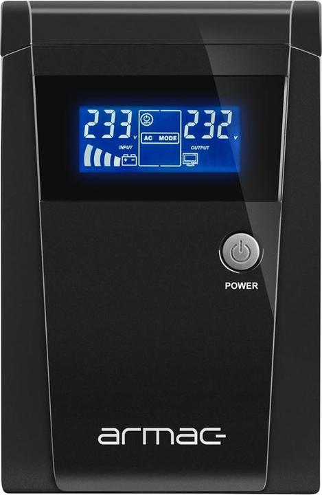 Actual product image Armac Office 1500E LCD (1500 VA, 950 W, Line-interactive UPS)