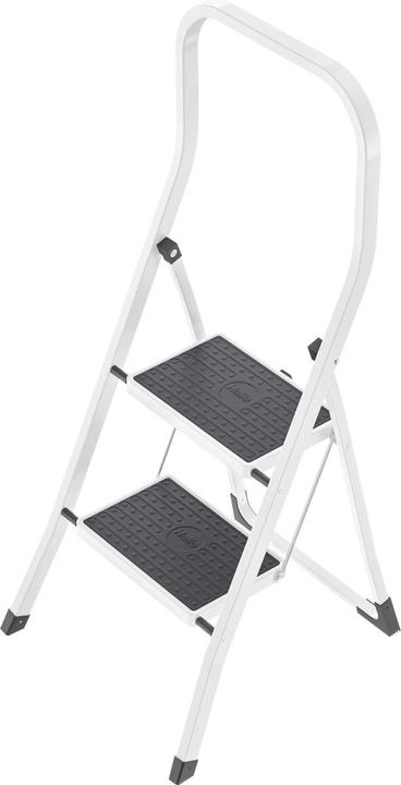 Actual product image Hailo kitchen ladder 2 steps white high handle