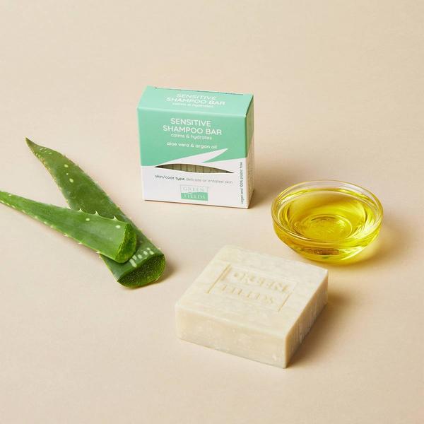 Actual product image Greenfields Sensitive Shampoo Bar/Soap, 70g (Dog)