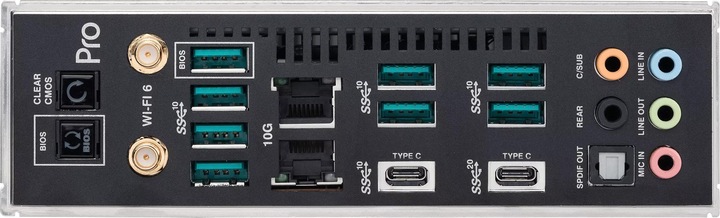 Actual product image ASUS Pro Ws Wrx80e-Sage Se Wifi (sWRX8, AMD WRX80, E-ATX)