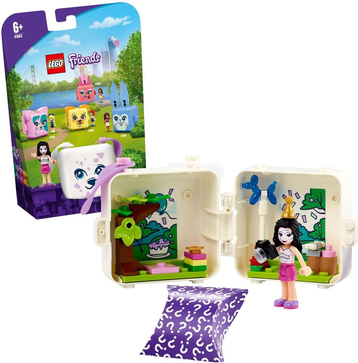 Actual product image LEGO Emma's Dalmatian Cube (41663, LEGO Friends)