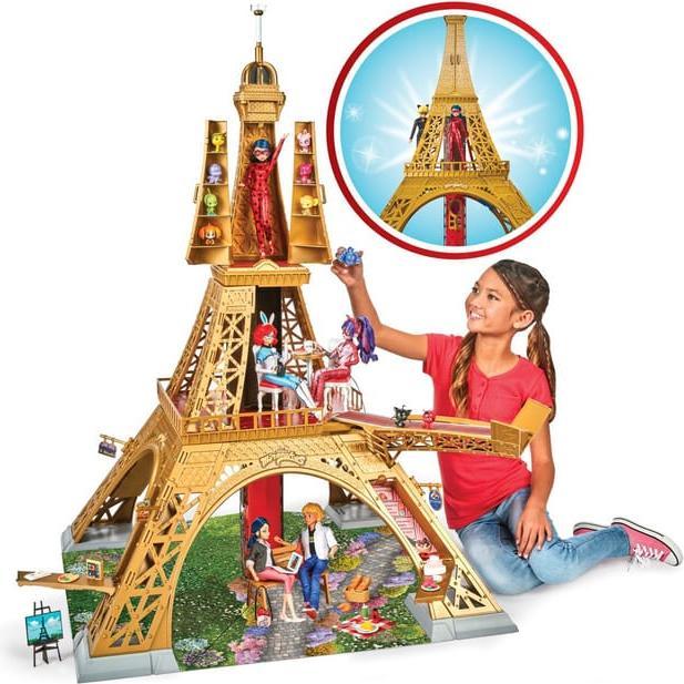 Actual product image Bandai MIRACULOUS deluxe play set Paris 4+