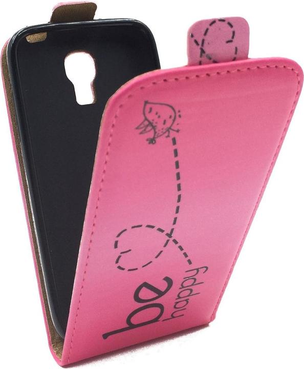 Produktbild König Design Handyhülle für Samsung Galaxy S4 Schutztasche Wallet Cover 360 Case Bumper Pink (Samsung Galaxy S4)
