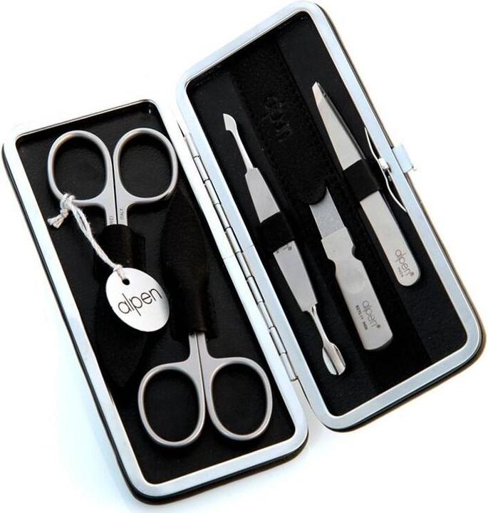 Actual product image Alpen Maniküre-Set 5-teilig mit Etui