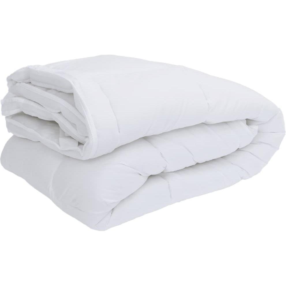 VidaXL, Matratzenschutz, Matratzenschoner Matratzenauflage Auflage Matratzenschutz Weiss 140x190cm (140 x 190 cm)