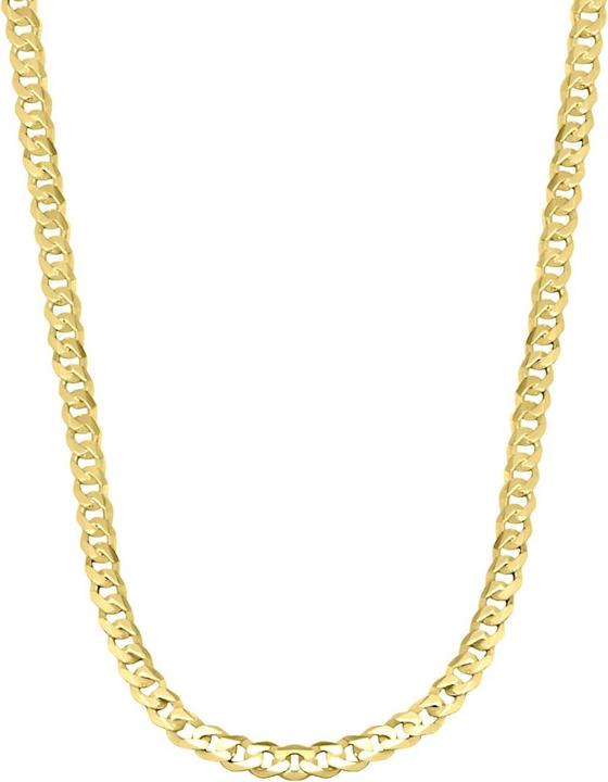 Image du produit Candy Collier de Panzer Hemera 4.9 mm, argent sterling 925, plaqué or (Plaqué or 18k, Argent sterling 925, 60 cm)