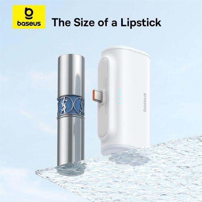 Actual product image Baseus Compact Series Fast Charging USB-C Powerbank 20W (5000 mAh, 20 W, 18.50 Wh)