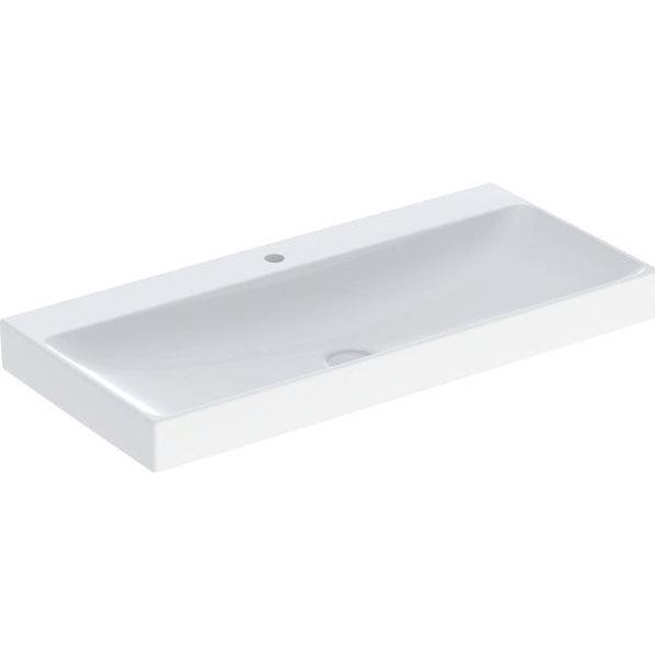 Geberit, Waschbecken, ONE Waschtisch Abgang vertikal, 105x14x48cm, 505.02 (480 mm, 1050 mm)