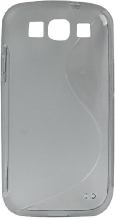 Produktbild König Design Schutzhülle TPU Case für Handy Samsung I9300 Galaxy S3 Transparent Grau (Samsung Galaxy S3 i9300, Samsung Galaxy S3 LTE i9305)