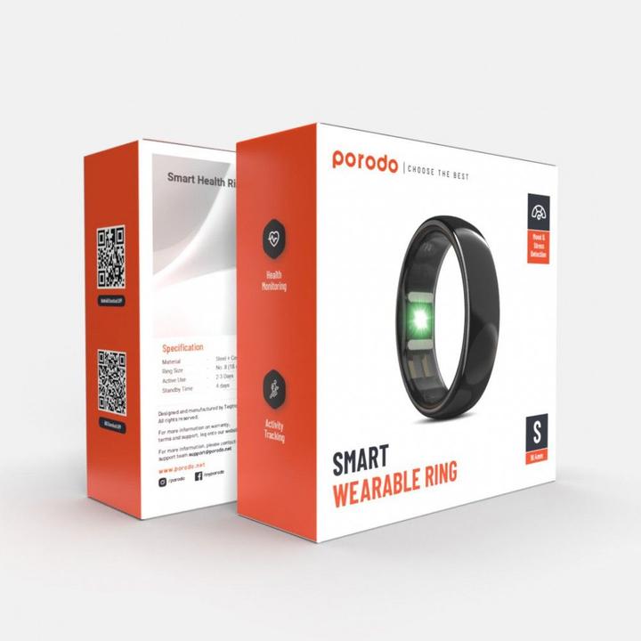 Actual product image Porodo Smart Ring