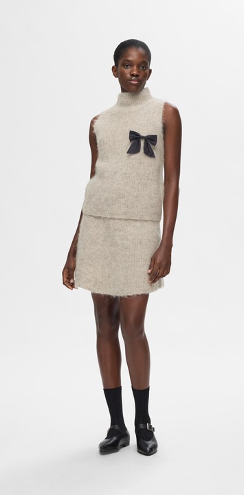 Image du produit Selected Femme Minijupe en tricot (L)