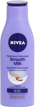 Produktbild NIVEA Smooth Milk Body Lotion für trockene Haut 400ml (Körperlotion, 400 ml)