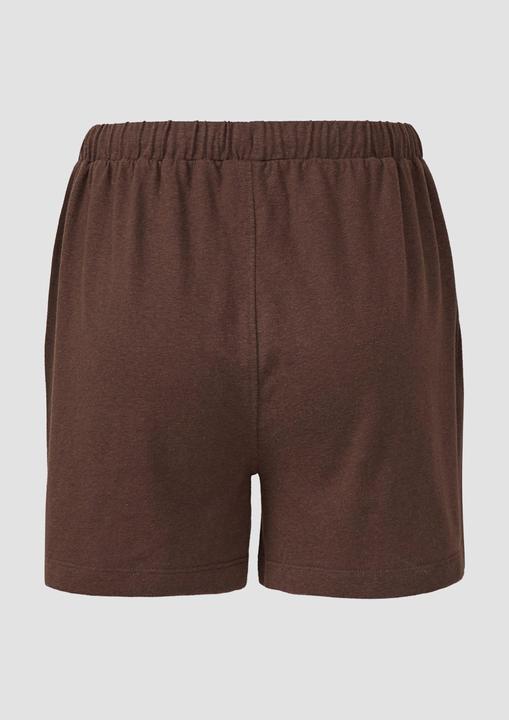 Image du produit s.Oliver Hose Jersey-Shorts mit Elastikbund und Schmuckperlen (44)