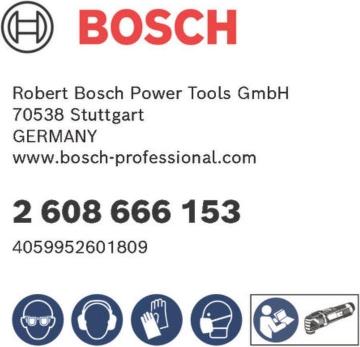 Productafbeelding Bosch Zubehör 2608666153
