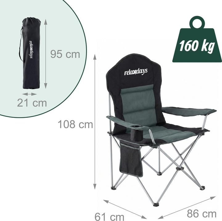 Image du produit Relaxdays chaise pliante